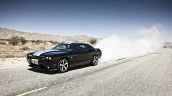 Dodge Challenger Srt8 Wallpaper Smoke HD Desktop