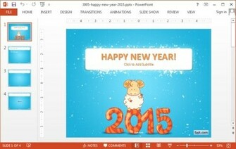 New Year Powerpoint Templates