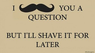 Wallpaper For Cute Mustache