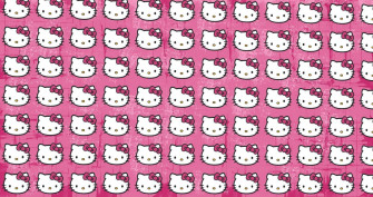 Hello Kitty Laptop Pink Collage Wallpaper