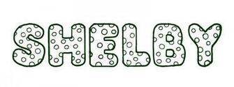 Coloring First Name Shelby