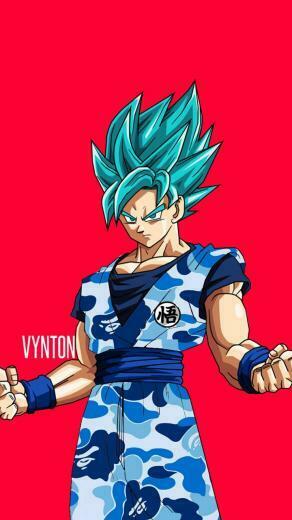 Supreme Goku Wallpaper Top Background