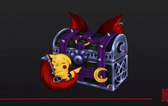 Wallpaper Fantasy Art Treasure Chest Pikachu Children S
