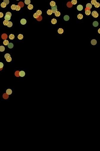 Gold Dot Confetti Background Confe