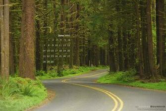 Monthly Calendar And Wallpaper June Out Of Focus A By