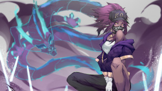 K Da Akali Lol 4k Wallpaper