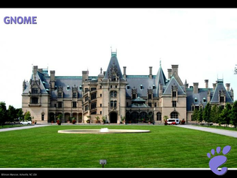 Gnome The Biltmore Wallpaper Desktop Background