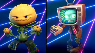 Play Wildflower And Tv Head In Pvz Battle For