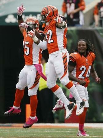 Bengals Football Giovani Bernard Jeremy Hill Adam Jones Pg Wallpaper