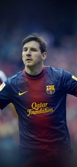 Lionel Messi After A Goal In