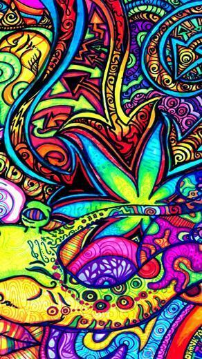 Trippy iPhone Wallpaper HD