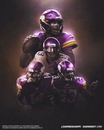 Kirk Cousins Adam Thielen Stefon Diggs Dalvin Cooks Minnesota