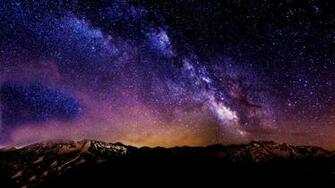 Hauptseite Natur HD Hintergrundbilder Sternenhimmel