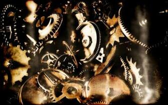 Gears Steampunk Wallpaper Watch