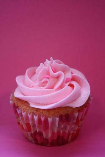 Pink Cupcake Wallpaper