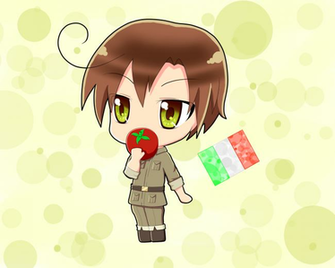 Hetalia Romano Wallpaper Aph Chibi