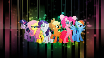 Mane6 My Little Pony Friendship Is Magic Wallpaper