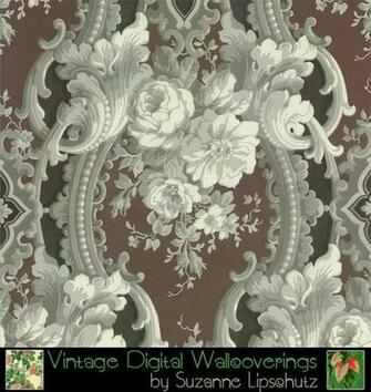 Suzanne Lipschutz Vintage Digital Reproduction Wallpaper Dig