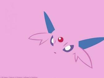 Espeon Pok Mon Minimal Wallpaper By Maplerose