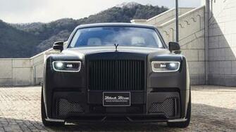 Wallpaper 4k Rolls Royce Phantom Sports Line Black Bison Edition