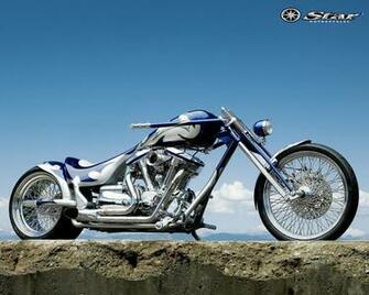 Yamaha Chopper Motorcycles Wallpaper