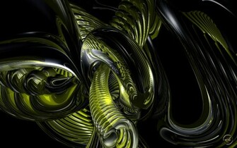 Green Giger Wide By Ingostan Customization Wallpaper HDtv Widescreen