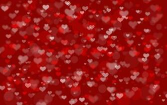Red Hearts Wallpaper
