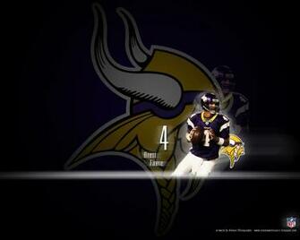 Wallpaper Brett Favre Minnesota Vikings Celebrate