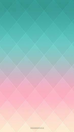 Colorful Diamond Shape Pattern iPhone Wallpaper Ipod HD
