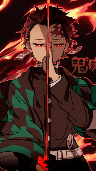 Tanjiro Flame Kimetsu No Yaiba 4k Rare Gallery HD