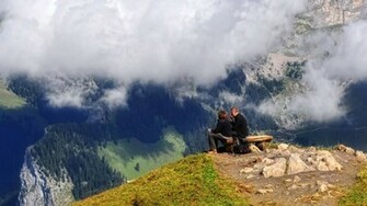 Mount M Nnlichen Swiss Alps Desktop Wallpaper