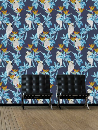 Graduate Collection Cockatoo Wallpaper Ad1cocwalb