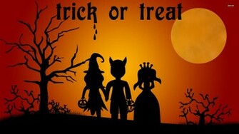 Trick Or Treat Wallpaper Holiday