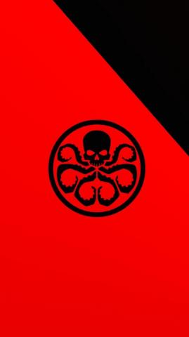 Wallpaper Phone Hydra Full HD Marvel iPhone