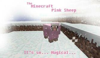 The Minecraft Pink Sheep By Roqd