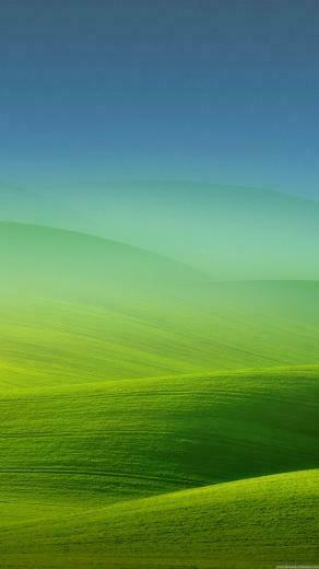 Meadow Fog Lock Screen Android Wallpaper