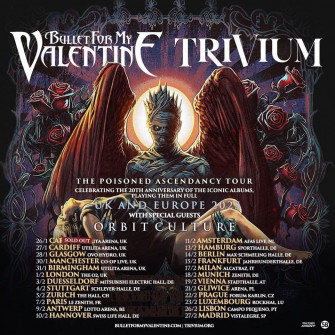 Trivium And Bullet For My Valentine Announce Extra Ascendancy Wallpaper