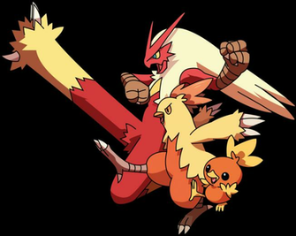 Day Challange Pokemon Blaziken By Andie200 On