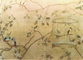 Chinoiserie Wallpaper Background HD With Resolutions