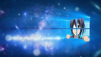 Windows Girl Wallpaper Image