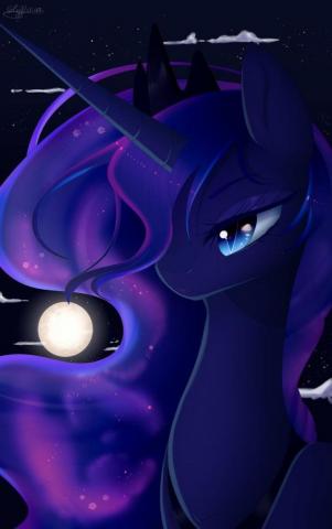 Luna Portrait By Clefficia Deviantart My
