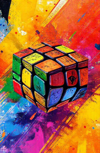 3d Wallpaper Rubix Cube