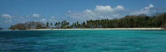 Island Beach Dual Monitor Wallpaper