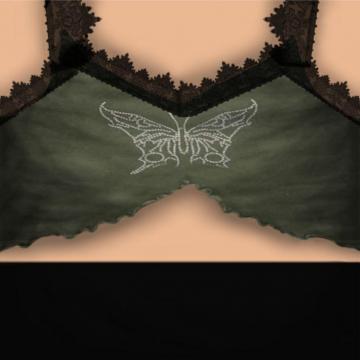 Roblox Green Crop Top Tshirt In Cute Mobile Wallpaper