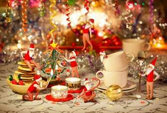 Santa S Elves Prepare For Christmas