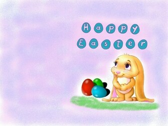 Easter Bunny Wallpaper Which Is Under The