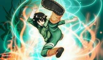 Rock Lee Konoha S Dragon Wallpaper
