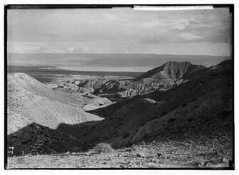 Dead Sea And Wilderness Of Judea Moab Mountains In The