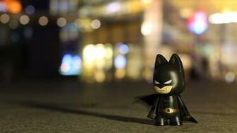 Lego Batman Blurred Light Circles Photo HD Wallpaper