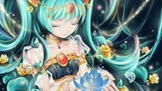 Hatsune Miku Vocaloid Widescreen Wallpaper
